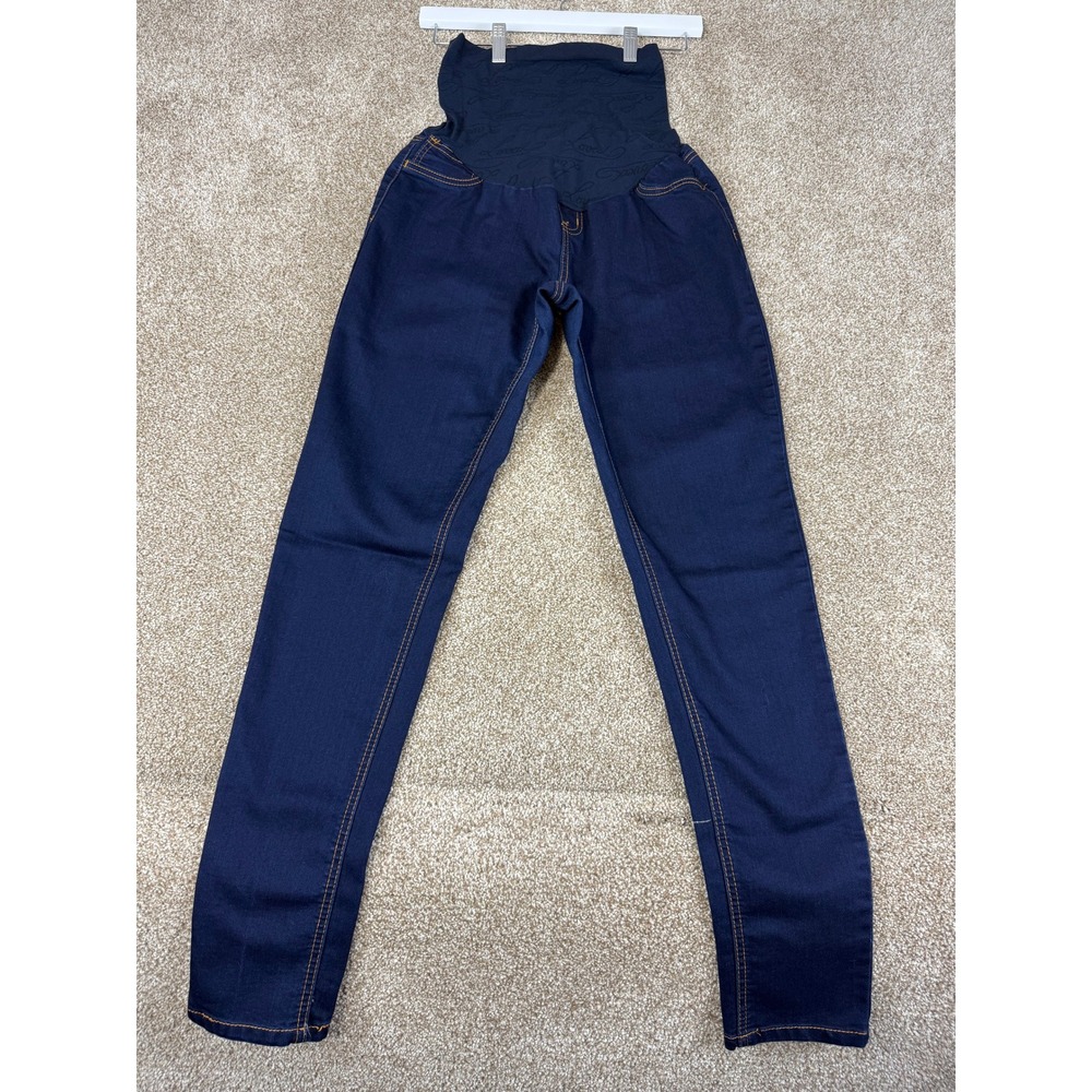 Loved by Heidi Klum Secret Fit Belly Skinny Maternity Jeans Blue M Pregnancy‎